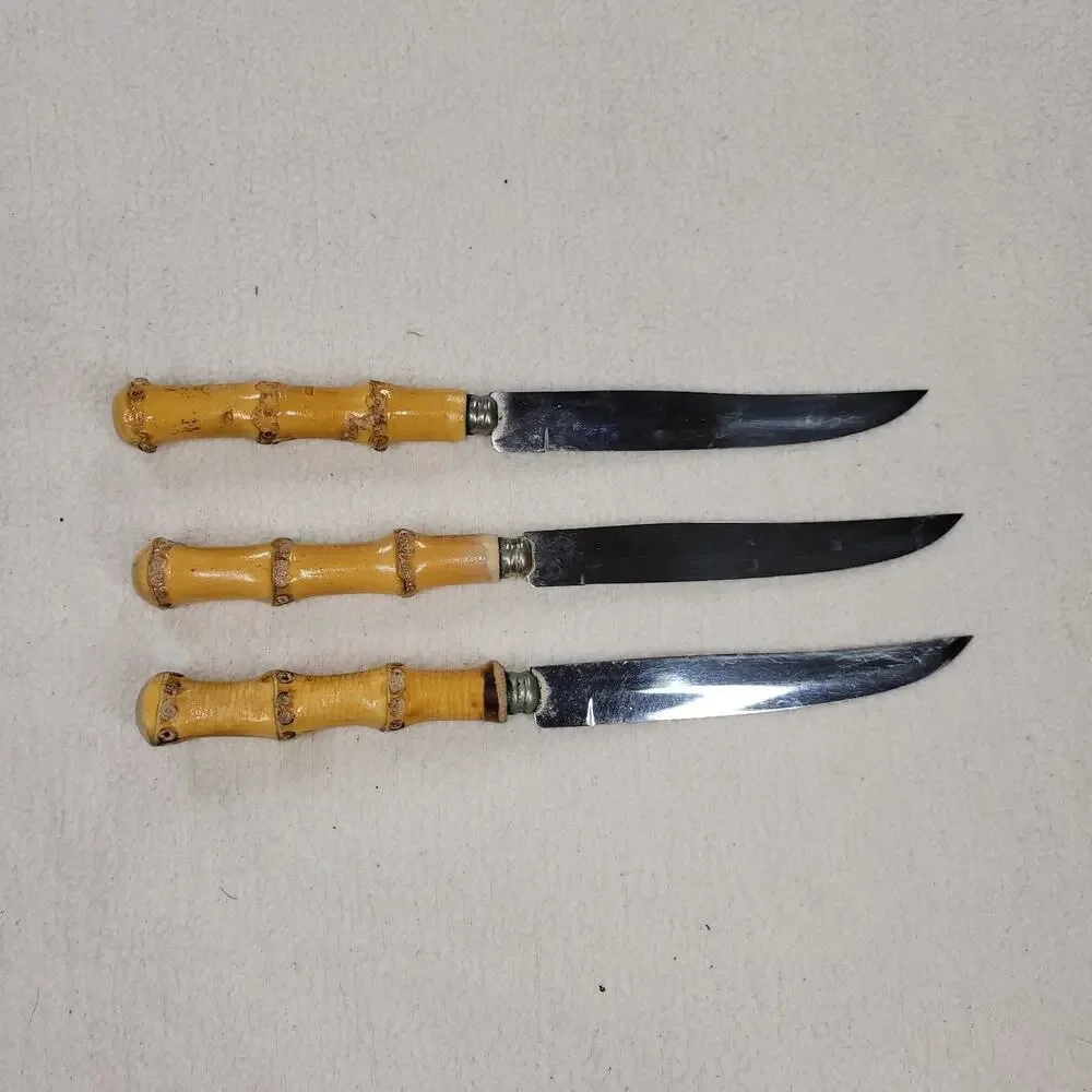 Vtg German Soligen Baron Knives MCM Home Kitchen Cooking Utensils Chef Cooks